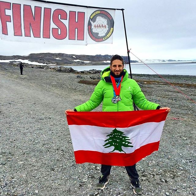 Nizar Fakhoury enters Guinness book for winning 7 marathons in 7 continents